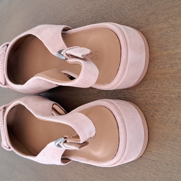 Gentle Souls by Kenneth Cole Athena Slip On Slingback Flats - Blush - Size: 8.5 - Picture 4 of 9
